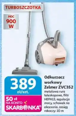 Auchan Odkurzacz workowy Zelmer ZVC352 oferta