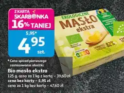 Auchan Bio masło ekstra oferta
