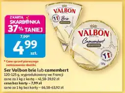 Auchan Ser Valbon brie lub camembert oferta
