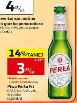 Auchan Piwo Perła Fit oferta