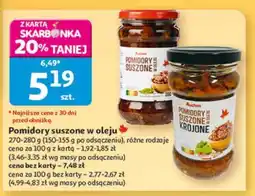 Auchan Pomidory suszone, w oleju oferta