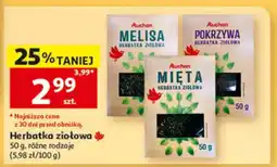 Auchan Herbatka ziołowa oferta