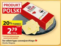 Auchan Ser edam typu szwajcarskiego oferta
