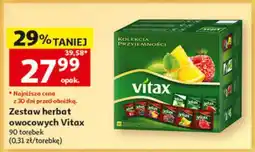 Auchan Zestaw herbat owocowych Vitax oferta
