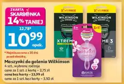 Auchan Maszynki do golenia Wilkinson oferta