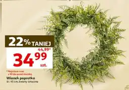 Auchan Wianek paprotka oferta