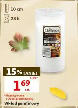 Auchan Wkład parafinowy oferta