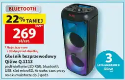 Auchan Głośnik bezprzewodowy Qilive Q.1113 oferta