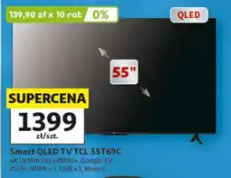 Auchan Smart QLED TV TCL 55T69C oferta