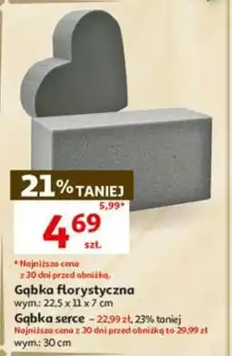 Auchan Gąbka florystyczna oferta