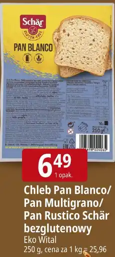 E.Leclerc Chleb Pan Blanco/ Pan Multigrano/ Pan Rustico Schär bezglutenowy oferta