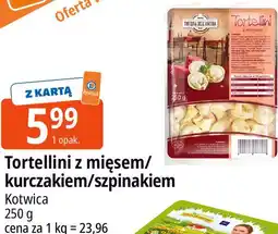 E.Leclerc Tortellini z mięsem/kurczakiem/szpinakiem Kotwica oferta