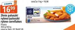 E.Leclerc Złote paluszki rybne/paluszki rybne cornflakes Frosta oferta