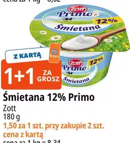 E.Leclerc Śmietana 12% Primo Zott oferta