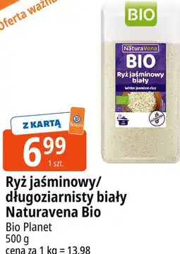 E.Leclerc Ryż jaśminowy/długoziarnisty biały Naturavena Bio oferta