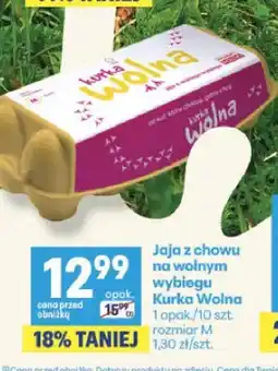 Delikatesy Centrum Jajka kurze z chowu na wolnym wybiegu Kurka Wolna M oferta