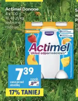 Delikatesy Centrum Actimel Danone 4-pak oferta