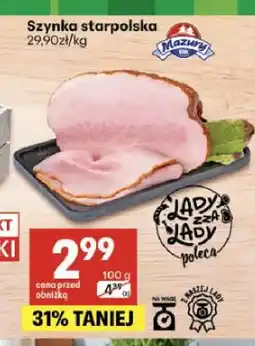 Delikatesy Centrum Szynka staropolska Mazury oferta