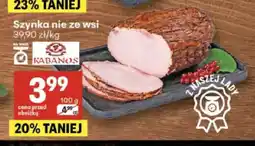 Delikatesy Centrum Szynka nie ze wsi Kabanos oferta