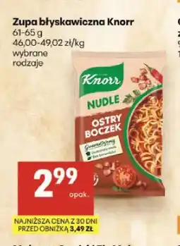 Delikatesy Centrum Zupa błyskawiczna Knorr oferta