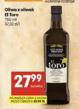 Delikatesy Centrum Oliwa z oliwek El Toro oferta