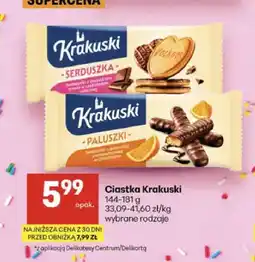 Delikatesy Centrum Ciastka Krakuski Serduszka oferta