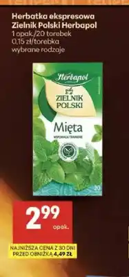 Delikatesy Centrum Herbatka ekspresowa Zielnik Polski Herbapol oferta