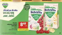 Delikatesy Centrum Kaszka mleczno-ryżowa malina BoboVita oferta