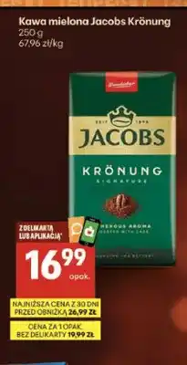 Delikatesy Centrum Kawa mielona Jacobs Krönung oferta