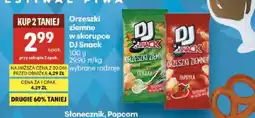 Delikatesy Centrum Orzeszki ziemne w skorupce papryka DJ Snack oferta