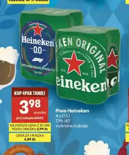 Delikatesy Centrum Piwo bezalkoholowe Heineken 4-pak oferta