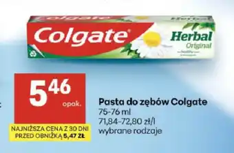 Delikatesy Centrum Pasta do zębów Colgate oferta