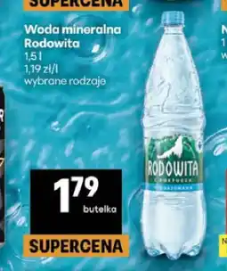 Delikatesy Centrum Woda mineralna Rodowita oferta