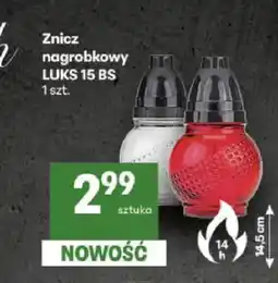 Delikatesy Centrum Znicz nagrobkowy Luks 15 Bs oferta
