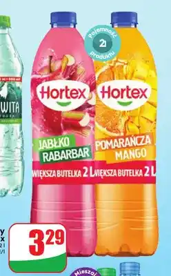 Dino Napój niegazowany Hortex jabłko rabarbar oferta
