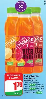 Dino Sok Vitamini Tymbark oferta
