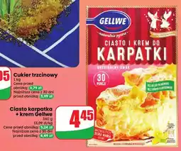 Dino Ciasto karpatka + krem Gellwe oferta