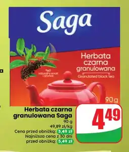 Dino Herbata czarna granulowana Saga oferta