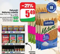 Dino Paluszki Natures Lubella 3-pak oferta