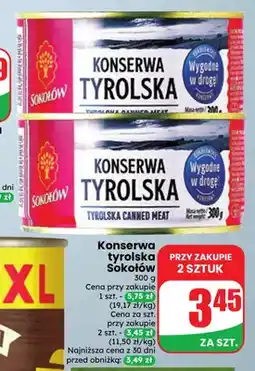 Dino Konserwa tyrolska Sokołów oferta