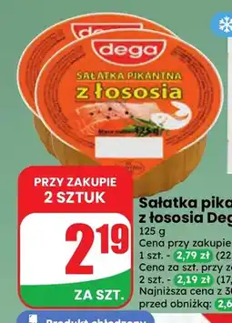 Dino Sałatka pikantna z łososia Dega oferta