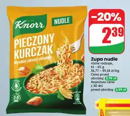 Dino Zupa nudle Knorr oferta