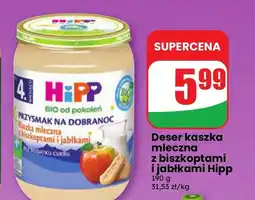 Dino Deser kaszka mleczna z biszkoptami i jabłkami Hipp oferta