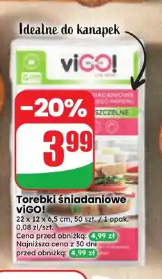 Dino Torebki śniadaniowe ViGO! oferta