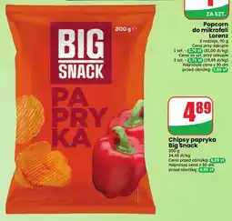 Dino Chipsy papryka Big Snack oferta
