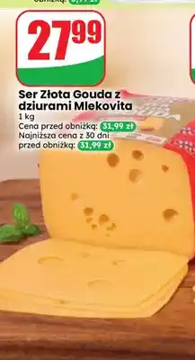Dino Ser Złota Gouda z dziurami Mlekovita oferta