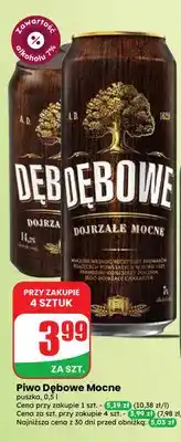 Dino Piwo Dębowe Mocne oferta