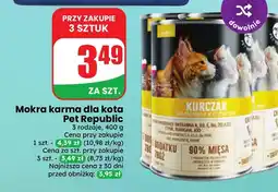 Dino Mokra karma dla kota Pet Republic oferta