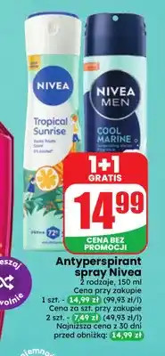 Dino Antyperspirant spray Nivea oferta