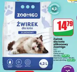 Dino Żwirek dla kota silikonowy Zoomigo oferta